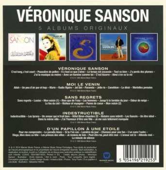 5CD/Dobozkészlet Véronique Sanson: 5 Albums Originaux