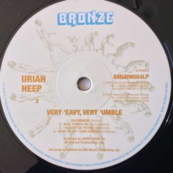 LP Uriah Heep: ...Very 'Eavy ...Very 'Umble