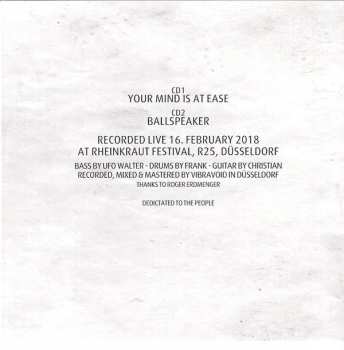 2CD Vibravoid: Live At Rheinkraut Festival Düsseldorf 2018