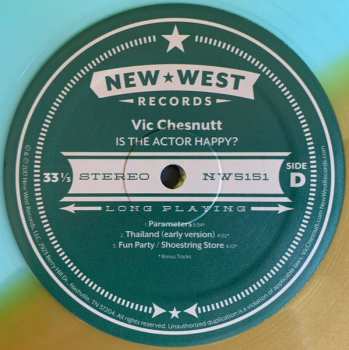 2LP Vic Chesnutt: Is The Actor Happy?