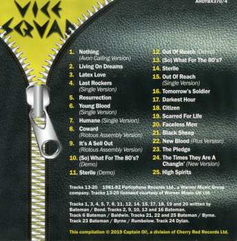 5CD/Dobozkészlet Vice Squad: The Albums 1981-1984
