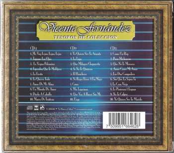 3CD/Dobozkészlet Vicente Fernandez: Tesoros De Coleccion