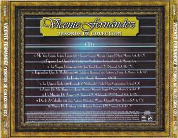 3CD/Dobozkészlet Vicente Fernandez: Tesoros De Coleccion