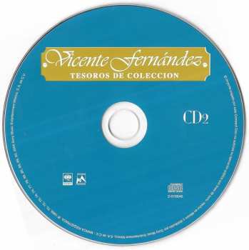 3CD/Dobozkészlet Vicente Fernandez: Tesoros De Coleccion