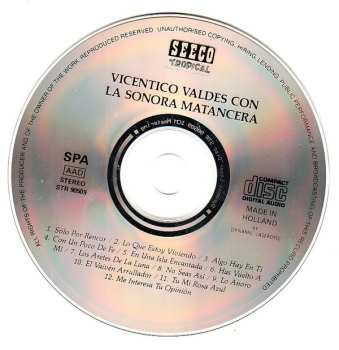 CD Vicentico Valdés: Vicentico Valdés Con La Sonora Matancera