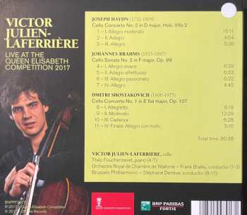 CD Victor Julien-Laferrière: Live At The Queen Elisabeth Competition 2017
