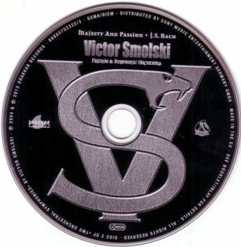 2CD Victor Smolski: Two Orchestral Symphonies