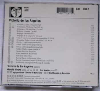 CD Victoria De Los Angeles: The Early Recordings, 1942-1953
