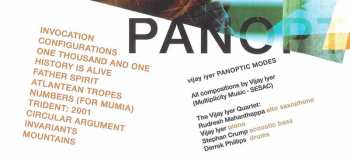 CD Vijay Iyer: Panoptic Modes