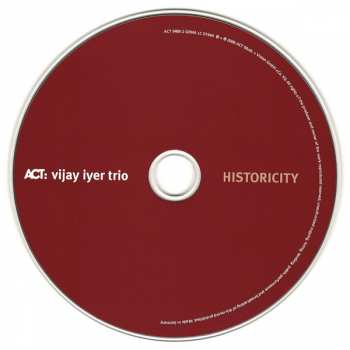 CD Vijay Iyer Trio: Historicity DIGI