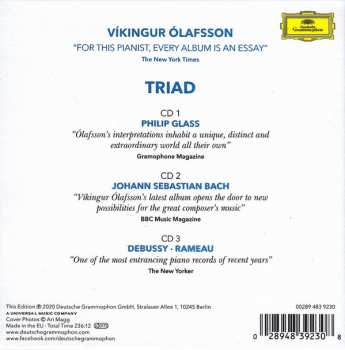 3CD/Dobozkészlet Johann Sebastian Bach: Triad