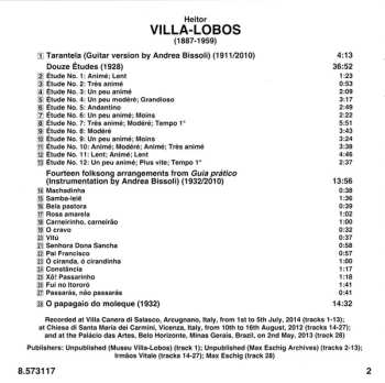3CD Heitor Villa-Lobos: Complete Guitar Manuscripts