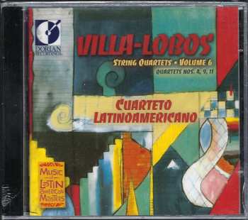 CD Heitor Villa-Lobos: String Quartets, Volume 6