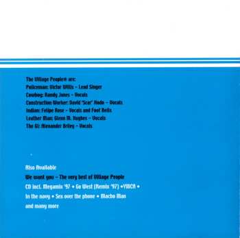 CD Village People: Go West / In The Navy