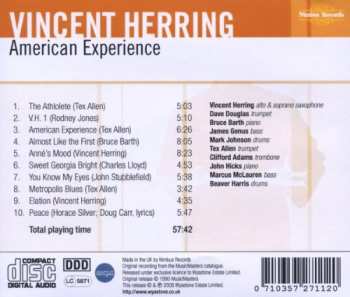 CD Vincent Herring: American Experience