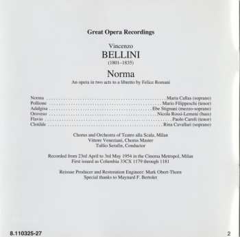 3CD Maria Callas: Norma