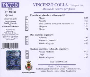 CD Mario Carbotta: Musica Da Camera Per Flauto