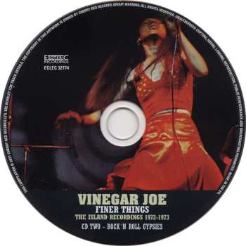 3CD/Dobozkészlet Vinegar Joe: Finer Things (The Island Recordings 1972-1973)