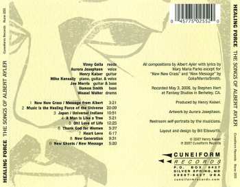 CD Joe Morris: Healing Force - The Songs Of Albert Ayler