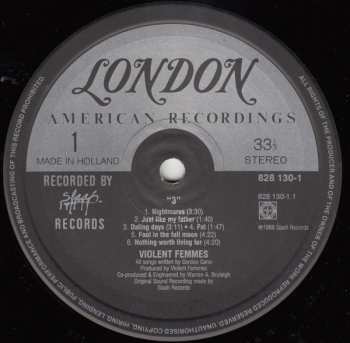 LP Violent Femmes: 3