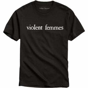 Merch Violent Femmes: Póló White Vintage Logo Violent Femmes