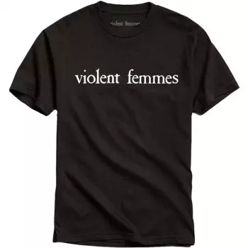 Póló White Vintage Logo Violent Femmes 