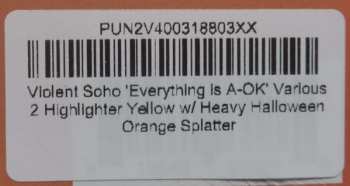 LP Violent Soho: Everything is A-OK LTD | CLR