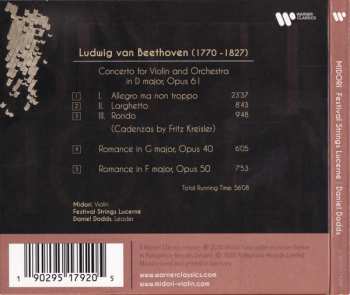 CD Ludwig van Beethoven: Violin Concerto / 2 Romances DIGI