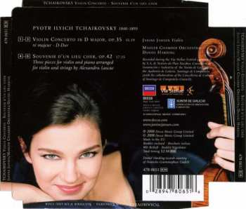 CD Pyotr Ilyich Tchaikovsky: Violin Concerto • Souvenir D'un Lieu Cher