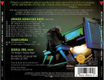 CD Virgil Fox: Heavy Organ At Carnegie Hall, - The Legendary 1973 Concert