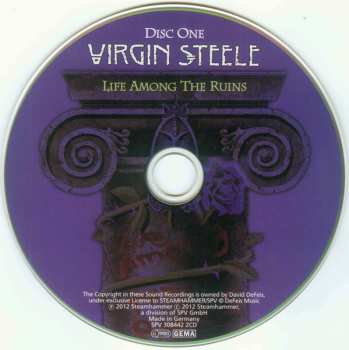 2CD Virgin Steele: Life Among The Ruins DIGI