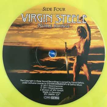 2LP Virgin Steele: Noble Savage CLR