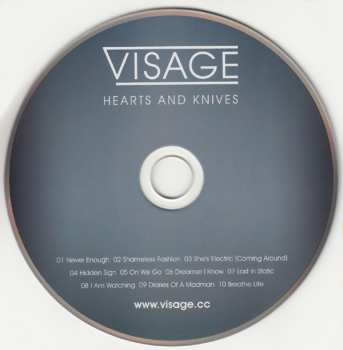 CD Visage: Hearts And Knives