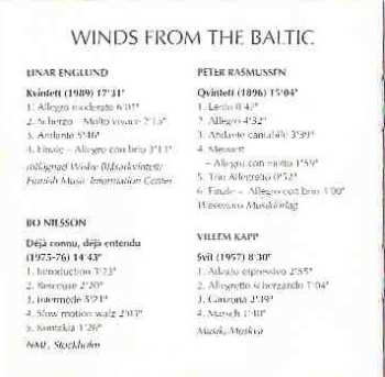 CD Visby Blåsare: Winds From The Baltic