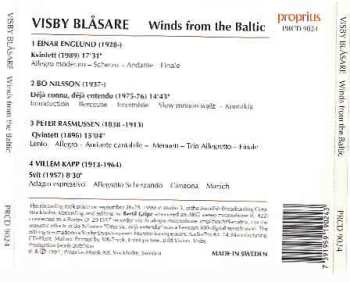 CD Visby Blåsare: Winds From The Baltic