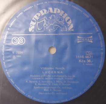 2LP/Dobozkészlet Prague Radio Symphony Orchestra: Lucerna = The Lantern, Opera In 4 Acts
