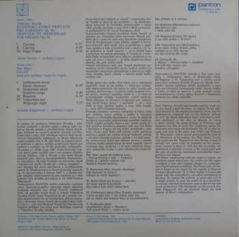 LP Petr Eben: Svatováclavský Triptych = Triptych "St.Wenceslas" / Faust - Suita Pro Varhany = Suite For Organ