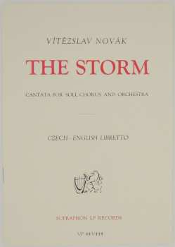 2LP/Dobozkészlet Vítězslav Novák: The Storm, Op. 42 (2xLP + BOX)