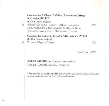 CD Antonio Vivaldi: Eleven Concertos