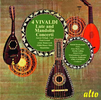 4 Vivaldi Lute And Mandolin Concerti