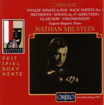 Album Johann Sebastian Bach: Sonate A-Dur / Partita No.1 / Sonate Op.47 Kreutzer / Violinkonzert