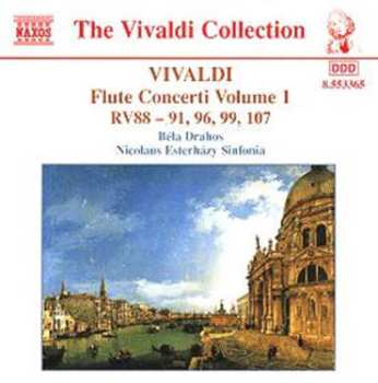 CD Antonio Vivaldi: Flute Concerti Volume 1
