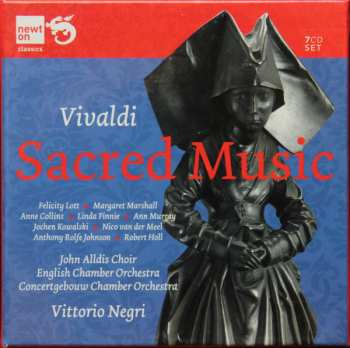 7CD/Dobozkészlet Antonio Vivaldi: Sacred Music