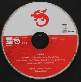 7CD/Dobozkészlet Antonio Vivaldi: Sacred Music