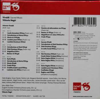7CD/Dobozkészlet Antonio Vivaldi: Sacred Music