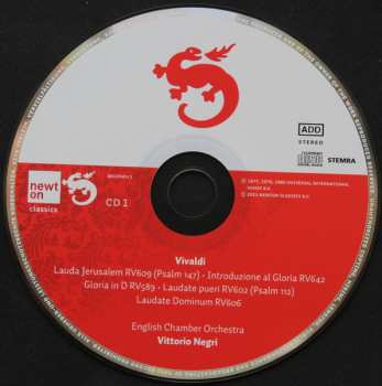 7CD/Dobozkészlet Antonio Vivaldi: Sacred Music