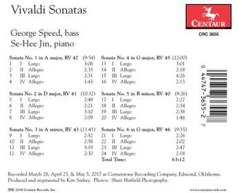 CD Antonio Vivaldi: Sonatas