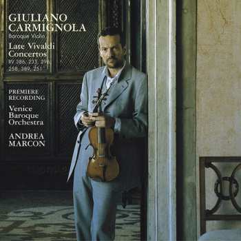 Album Antonio Vivaldi: Late Vivaldi Concertos