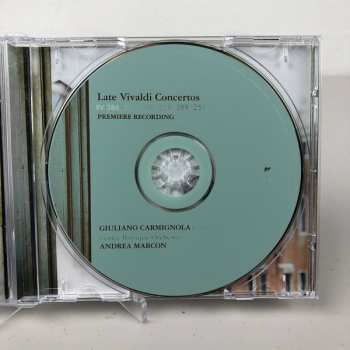 CD Antonio Vivaldi: Late Vivaldi Concertos
