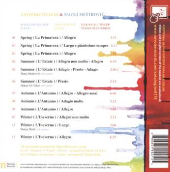 CD Antonio Vivaldi: 4 Seasons For 3 Pianos